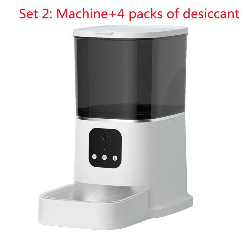Pet Automatic Feeder Large Capacity Smart Voice Recorder